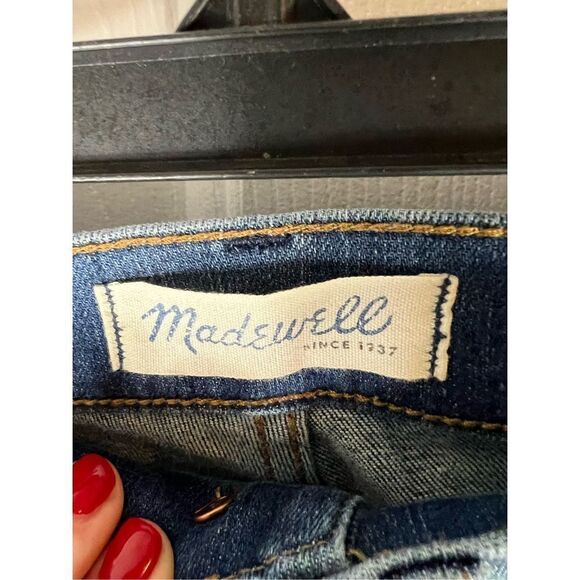 Madewell Womens High Riser Crop Jeans Size 27 - Picture 2 of 4